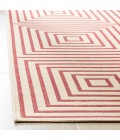 Safavieh Linden  Red / Creme LND123 2 ft. 2 in. X 8 ft. Runner Rug
