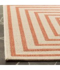 Safavieh Linden  Cream / Rust LND123 2 ft. 2 in. X 8 ft. Runner Rug