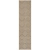 Safavieh Linden  Creme / Brown LND123 2 ft. 2 in. X 8 ft. Runner Rug