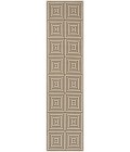 Safavieh Linden  Creme / Brown LND123 2 ft. 2 in. X 8 ft. Runner Rug