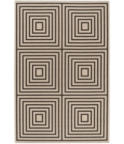 Safavieh Linden  Creme / Brown LND123 5 ft. 3 in. X 7 ft. 6 in. Rectangle Rug