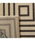 Safavieh Linden  Creme / Brown LND123 5 ft. 3 in. X 7 ft. 6 in. Rectangle Rug