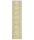 Safavieh Linden  Cream / Olive LND123 2 ft. 2 in. X 8 ft. Runner Rug