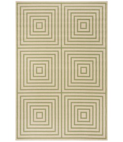 Safavieh Linden  Cream / Olive LND123 5 ft. 3 in. X 7 ft. 6 in. Rectangle Rug