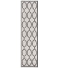 Safavieh Linden  Light Grey / Charcoal LND124 2 ft. 2 in. X 8 ft. Runner Rug