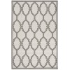 Safavieh Linden  Light Grey / Charcoal LND124 8 ft. X 10 ft. Rectangle Rug