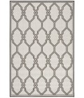 Safavieh Linden  Light Grey / Charcoal LND124 8 ft. X 10 ft. Rectangle Rug