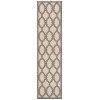Safavieh Linden  Natural / Brown LND124 2 ft. 2 in. X 8 ft. Runner Rug