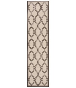 Safavieh Linden  Natural / Brown LND124 2 ft. 2 in. X 8 ft. Runner Rug