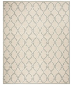 Safavieh Linden  Cream / Aqua LND124 9 ft. X 12 ft. Rectangle Rug