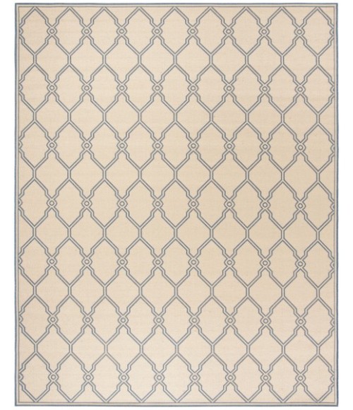 Safavieh Linden  Cream / Blue LND124 8 ft. X 10 ft. Rectangle Rug