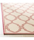 Safavieh Linden  Red / Creme LND124 2 ft. 2 in. X 8 ft. Runner Rug
