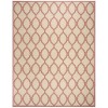 Safavieh Linden  Red / Creme LND124 8 ft. X 10 ft. Rectangle Rug