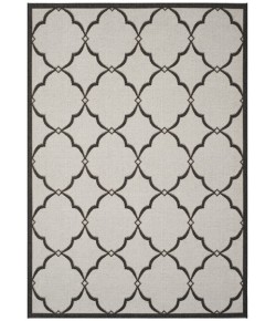 Safavieh Linden  Light Grey / Charcoal LND125 4 ft. X 6 ft. Rectangle Rug