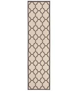 Safavieh Linden  Natural / Brown LND125 2 ft. 2 in. X 8 ft. Runner Rug