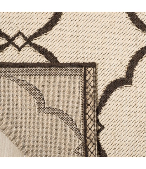 Safavieh Linden  Natural / Brown LND125 2 ft. 2 in. X 8 ft. Runner Rug