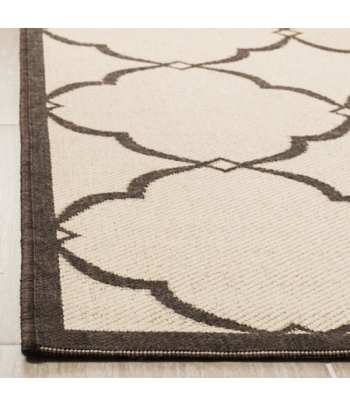Safavieh Linden  Natural / Brown LND125 2 ft. 2 in. X 8 ft. Runner Rug