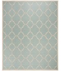 Safavieh Linden  Aqua / Cream LND125 9 ft. X 12 ft. Rectangle Rug