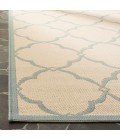 Safavieh Linden  Cream / Aqua LND125 4 ft. X 6 ft. Rectangle Rug