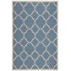 Safavieh Linden  Blue / Creme LND125 4 ft. X 6 ft. Rectangle Rug