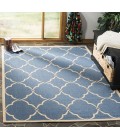 Safavieh Linden  Blue / Creme LND125 4 ft. X 6 ft. Rectangle Rug