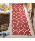 Safavieh Linden  Red / Creme LND125 2 ft. 2 in. X 8 ft. Runner Rug