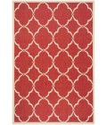 Safavieh Linden  Red / Creme LND125 4 ft. X 6 ft. Rectangle Rug