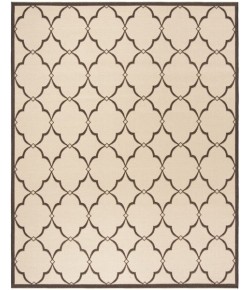 Safavieh Linden  Creme / Brown LND125 9 ft. X 12 ft. Rectangle Rug