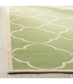 Safavieh Linden  Olive / Cream LND125 4 ft. X 6 ft. Rectangle Rug