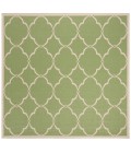Safavieh Linden  Olive / Cream LND125 6 ft. 7 in. X 6 ft. 7 in. Square Rug
