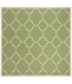 Safavieh Linden  Olive / Cream LND125 6 ft. 7 in. X 6 ft. 7 in. Square Rug