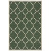 Safavieh Linden  Green / Creme LND125 4 ft. X 6 ft. Rectangle Rug