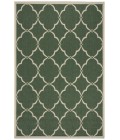 Safavieh Linden  Green / Creme LND125 4 ft. X 6 ft. Rectangle Rug