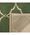 Safavieh Linden  Green / Creme LND125 4 ft. X 6 ft. Rectangle Rug