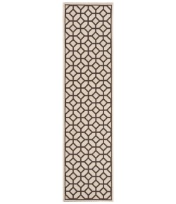 Safavieh Linden  Natural / Brown LND127 2 ft. 2 in. X 8 ft. Runner Rug