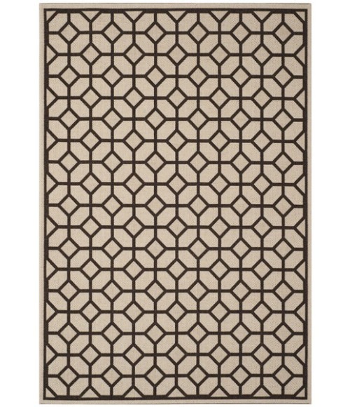 Safavieh Linden  Natural / Brown LND127 4 ft. X 6 ft. Rectangle Rug