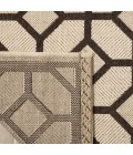 Safavieh Linden  Natural / Brown LND127 2 ft. 2 in. X 8 ft. Runner Rug