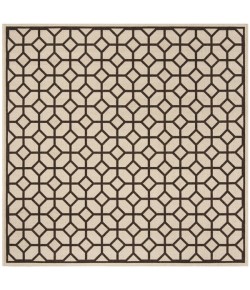 Safavieh Linden  Natural / Brown LND127 6 ft. 7 in. X 6 ft. 7 in. Square Rug
