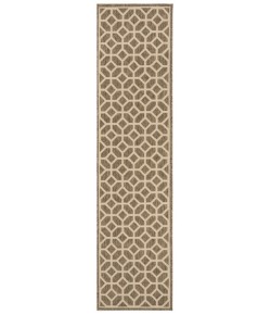 Safavieh Linden  Beige / Cream LND127 2 ft. 2 in. X 8 ft. Runner Rug