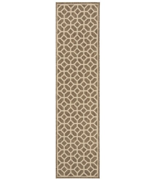 Safavieh Linden  Beige / Cream LND127 2 ft. 2 in. X 8 ft. Runner Rug