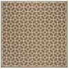 Safavieh Linden  Beige / Cream LND127 6 ft. 7 in. X 6 ft. 7 in. Square Rug