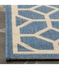 Safavieh Linden  Blue / Creme LND127 2 ft. 2 in. X 8 ft. Runner Rug