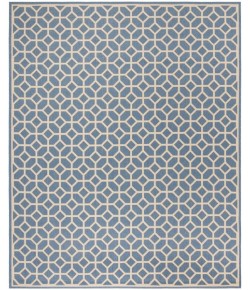 Safavieh Linden  Blue / Creme LND127 9 ft. X 12 ft. Rectangle Rug