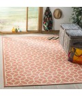 Safavieh Linden  Rust / Creme LND127 8 ft. X 10 ft. Rectangle Rug