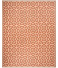 Safavieh Linden  Rust / Creme LND127 8 ft. X 10 ft. Rectangle Rug