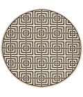 Safavieh Linden  Natural / Brown LND128 6 ft. 7 in. X 6 ft. 7 in. Round Rug