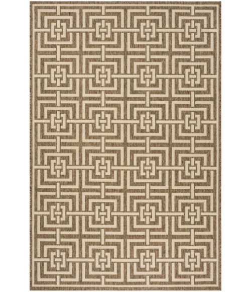 Safavieh Linden  Beige / Cream LND128 5 ft. 3 in. X 7 ft. 6 in. Rectangle Rug