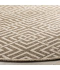 Safavieh Linden  Beige / Cream LND128 6 ft. 7 in. X 6 ft. 7 in. Round Rug