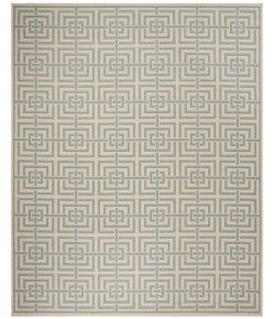 Safavieh Linden  Cream / Aqua LND128 8 ft. X 10 ft. Rectangle Rug
