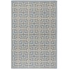 Safavieh Linden  Blue / Creme LND128 5 ft. 3 in. X 7 ft. 6 in. Rectangle Rug